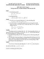 HD giai de KHTN -2010 (vong 1)