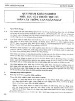 Quy phạm khảo nghiệm trên đồng ruộng hiệu lực trừ cỏ hại trên cây trồng cạn ngắn ngày
