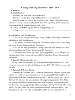 Chương trình tổng kết năm học