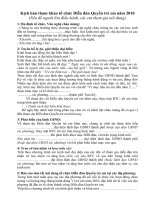 Kịch bản tham khảo Diễn đàn Quyền Trẻ em 2010