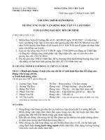 Chương trìng hảnh động học tập và