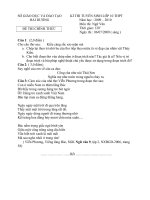 DE THI TUYEN SINH LOP 10 THPT MON VAN TINH HAI DUONG NAM 2009-2010