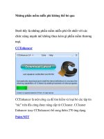 Những phần mềm miễn phí không thể bỏ qua doc