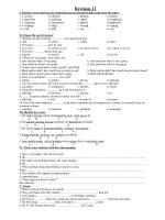 ôn tập 12cb kỳ I