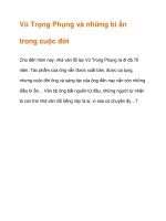 Vũ Trọng Phụng và những bí ẩn trong cuộc đời pdf