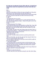 PHÂN TÍCH XUNG ĐỘT ...BẮC SƠN