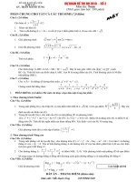 ĐỀ THI THỬ ĐẠI HỌC MÔN TOÁN 2011 - 2 potx