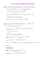 Một vài phương pháp chứng minh bất đẳng thức