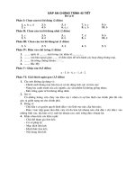 ĐÁP ÁN BÀI THI MÔN KINH TẾ QUỐC TẾ (Đề số 8) pdf