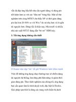 Tối ưu thời gian dùng pin MTXT -P2 pdf