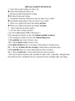 SPECIAL PASIVE SENTENCES 2 (thi vao  10)