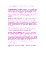 55 mẹo nhỏ giúp làm việc hiệu quả hơn trong Windows (phần II) docx