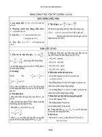 hệ thống công thưc từ c1-c4