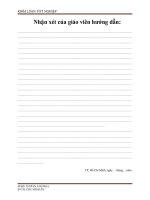 kế toán bán hàng và xác định kết quả kinh doanh tại công ty tnhh ngôi nhà điện tử