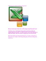 Tính tổng giá trị danh sách đã lọc trong Excel ppsx