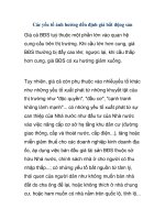 Các yếu tố ảnh hưởng đến định giá bất động sản docx