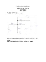 Bài tập thực hành Điện tử ứng dụng pot