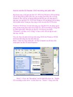 Xoá bỏ một đĩa CD Rewrite / DVD mà không cần phần mềm pdf