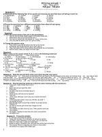 Bộ đề thi hoc sinh giỏi t.anh 9