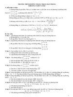 HÌNH HỌC KHÔNG GIAN - PHƯƠNG TRÌNH ĐƯỜNG THẲNG TRONG MẶT PHẲNG KHOẢNG CÁCH VÀ GÓC ppsx