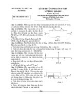 de thi va dap an vao THPT mon vat li (08-09) dot 2