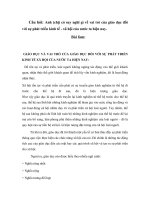 Vai trò của giáo dục