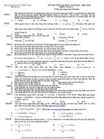 ĐỀ THI THỬ ĐH -VẬT LÝ 2010 (24)