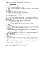 ĐỀ THI THỬ MÔN TOÁN NĂM 2011 - ĐỀ SỐ 3 pdf