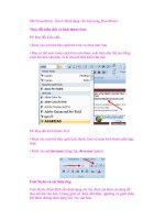 MS PowerPoint - Bài 6: Định dạng văn bản trong PowerPoint pps