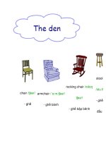 từ vựng về đồ nội thất ppsx