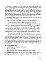 Tài liệu hồi sức cấp cứu - phần 1 hồi sức cấp cứu (tt) - sốc giảm thể tích máu docx