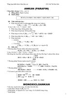 TỔNG HỢP KIẾN TỨC HỮU CƠ - LTĐH