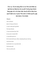 Cho vay vốn tín dụng đầu tư của Nhà nướcBán nợ giá bán nợ thấp hơn dư nợ gốcTrường hợp khách hàng gặp rủi ro do thực hiện chuyển đổi sở hữu theo quyết định của cơ quan Nhà nước có thẩm quyền, gặp khó khăn về tài chính potx