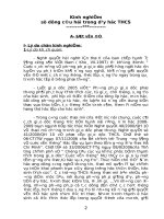 skkn Sử dụng câu hỏi trong dạy học THCS