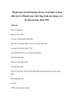 Thanh toán vốn bồi thường, hỗ trợ và tái định cư thuỷ điện Sơn LaThanh toán vốnCông trình xây dựng cơ sở hạ tầng tại khu, điểm TĐC pot