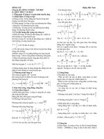 Chuyên đề vật lý 12: Sóng cơ học docx