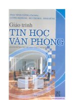giáo trình tin học văn phòng - thạc bình cuông
