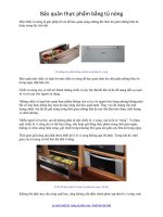 Bảo quản thực phẩm bằng tủ nóng pdf