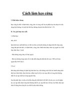 Cách làm kẹo cứng ppt