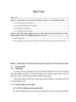 Tiểu luận NỢ NƯỚC NGOÀI VÀ QUẢN LÝ NỢ NƯỚC NGOÀI