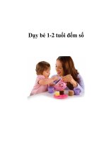 Dạy bé 1-2 tuổi đếm số docx