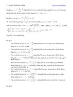 Bài tập khảo sát hàm số bậc 2 pot