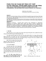 Phân tích hệ thống bê tông cốt thép pptx