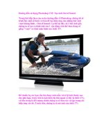 Hướng dẫn sử dụng Photoshop CS5: Tạo ảnh Out of bound ppt