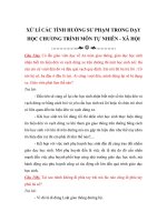 XỬ LÍ TÌNH HUỐNG