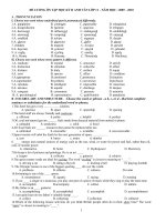 de cuong hk2 ,anh van 11 CB.HTK