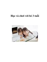 Học và chơi với bé 3 tuổi pps