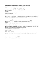 20 đề thi vào 10 (Hay)