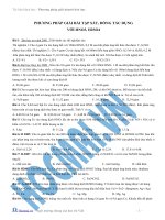 PHƯƠNG PHÁP GIẢI BÀI TẬP SẮT, ĐỒNG TÁC DỤNG VỚI HNO3, H2SO4 ppt