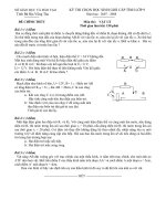 Đề thi HSG Bà Rịa- VT